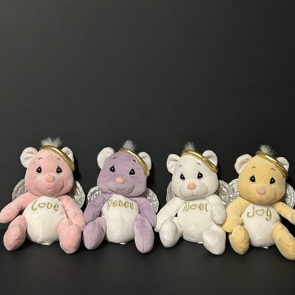 Precious Moments Tender Tails Halo Bears - Picture 1 of 5